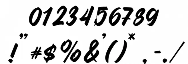 MithaScriptDEMO-Regular Font OTHER CHARS