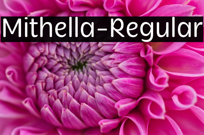 Mithella-Regular Example 1