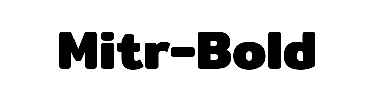 Mitr-Bold Polices