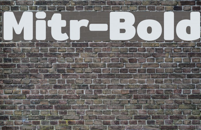Mitr-Bold Font examples