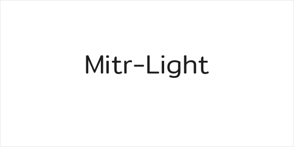 Mitr-Light Logo