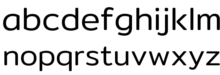 Mitr-Light Font LOWERCASE