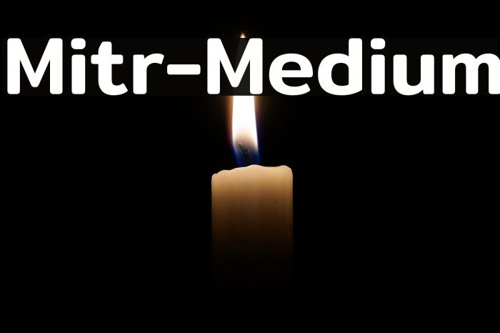Mitr-Medium Font examples