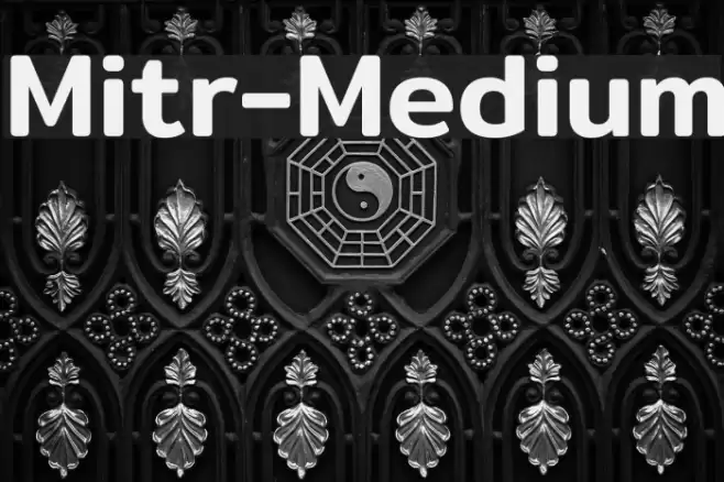 Mitr-Medium Fuentes examples