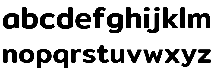 Mitr-Medium Font LOWERCASE