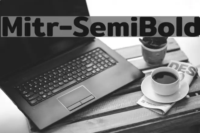 Mitr-SemiBold Example 1