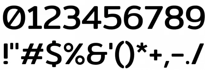 Mitr Font OTHER CHARS