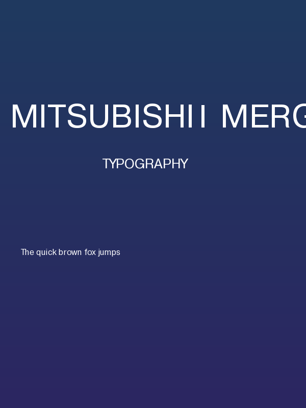 Mitsubishi1 Merged Poster
