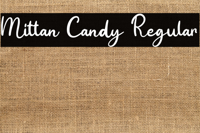 Mittan Candy Regular Example 1