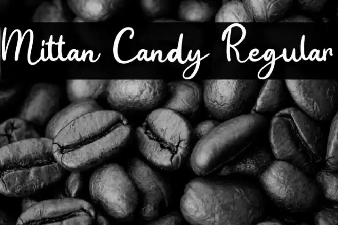 Mittan Candy Regular Font examples