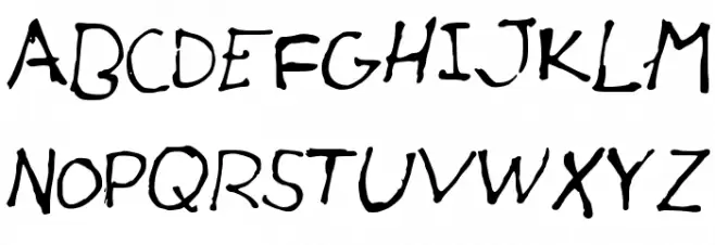 Mitza_Script Fonte MAIÚSCULAS