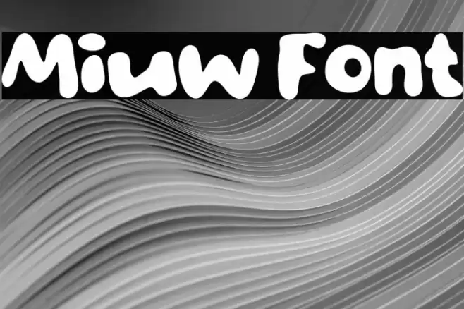 Miuw Caratteri examples