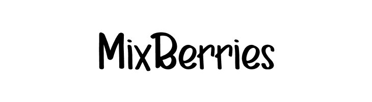 Mix Berries  Descarca Fonturi Gratis