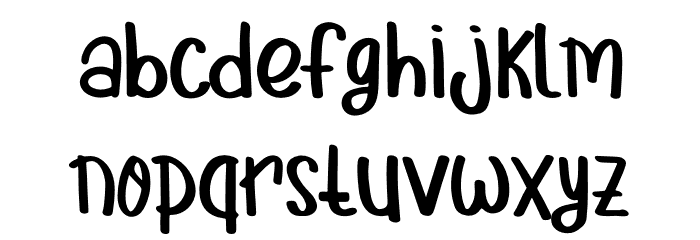 Mix Berries Font LOWERCASE