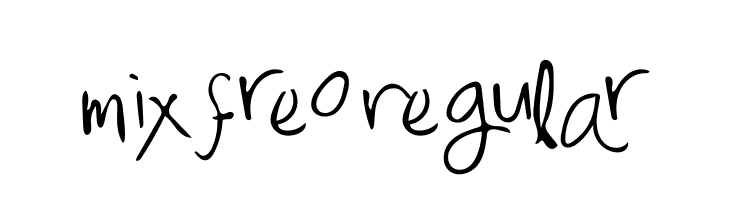 Mix Freo Regular Font