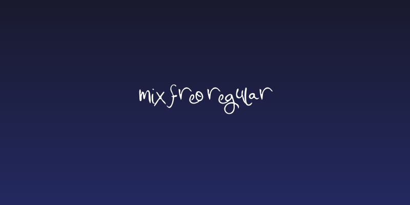 Mix Freo Regular Social Header