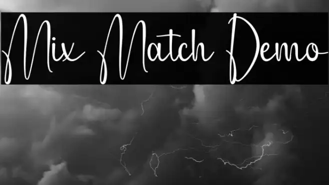 Mix Match Demo Example 2