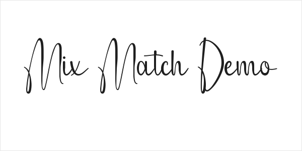 Mix Match Demo Logo
