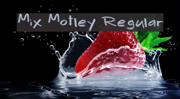 Mix Motley Regular Example 1