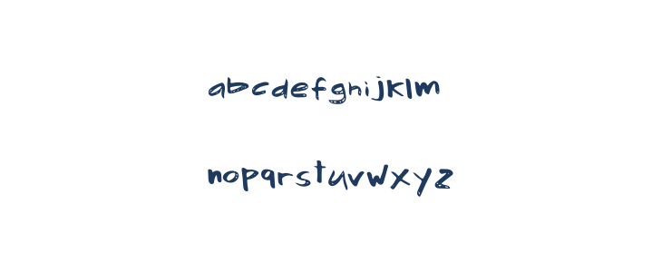 Mix Motley Regular Lowercase