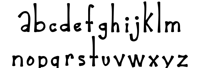 MixBamboo Font LOWERCASE
