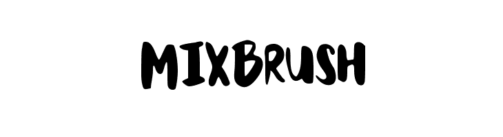 MixBrush  les polices de caractères gratuit tlcharger