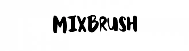MixBrush  Frei Schriftart Herunterladen