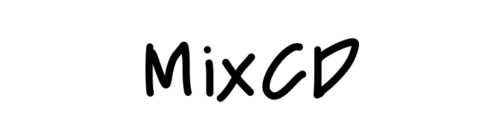 MixCD  font caratteri gratis