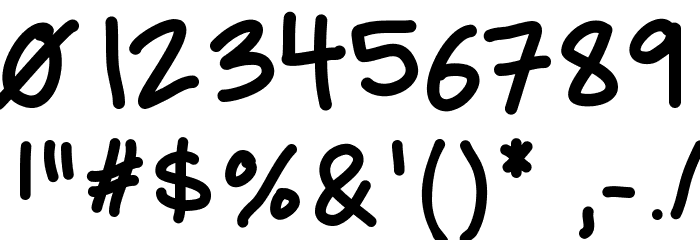 MixCD Font OTHER CHARS