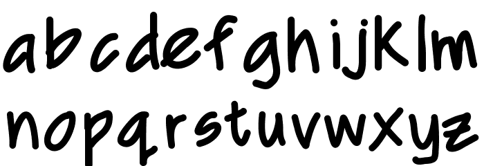 MixCD Font LOWERCASE