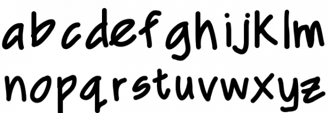MixCD Font LOWERCASE