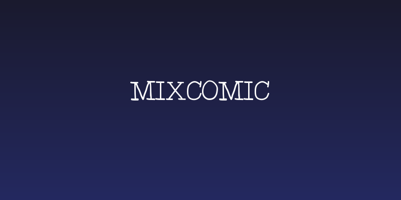 MixComic Social Header
