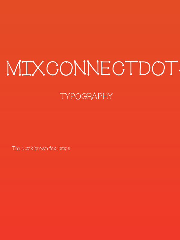 MixConnectDots Poster