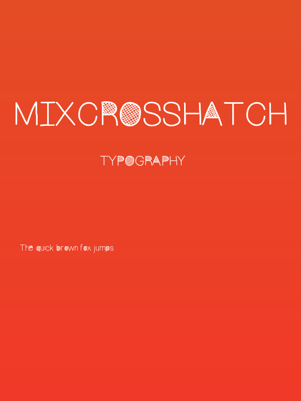 MixCrosshatch Poster