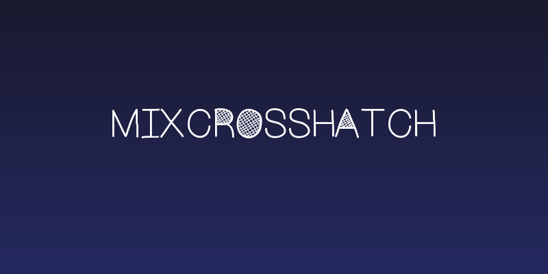 MixCrosshatch Social Header