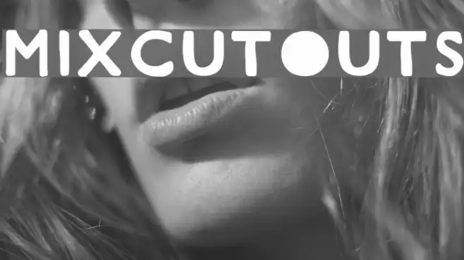 MixCutOuts Font examples