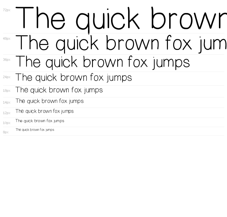 MixDemiSans Waterfall