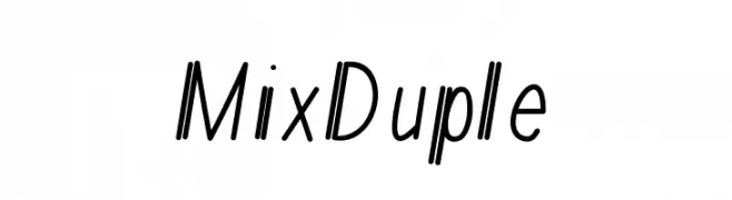 MixDuple  Descarca Fonturi Gratis
