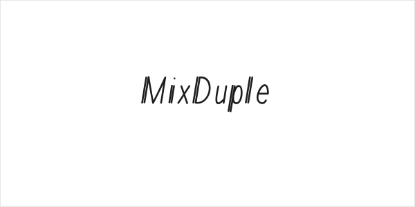 MixDuple Logo