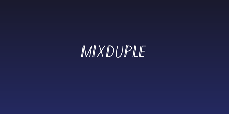 MixDuple Social Header