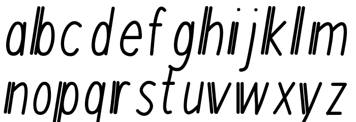 MixDuple Font LOWERCASE