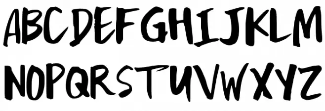 MixFickle Шрифта ВЕРХНИЙ