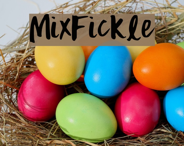 MixFickle Font examples