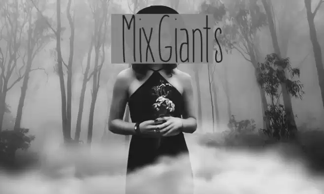 MixGiants フォント examples
