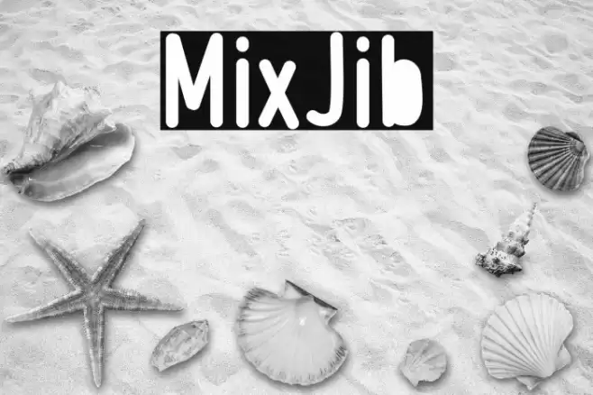 MixJib Font examples