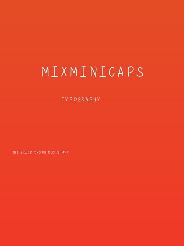 MixMiniCaps Poster