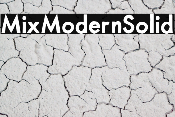 MixModernSolid Example 2