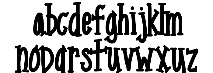 MixNarrowSerif Font LOWERCASE