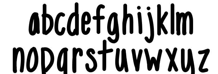 MixNarrow Font LOWERCASE