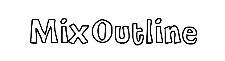 MixOutline Fonte